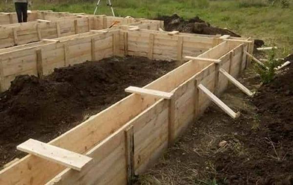 Как сделать опалубку для фундамента