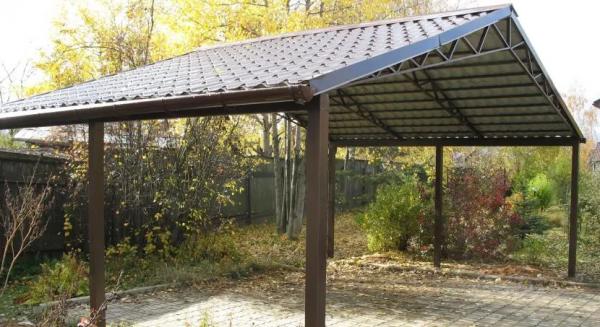 Красивые навесы: обзор популярных дизайнов и материалов Красивые навесы: обзор популярных дизайнов и материалов