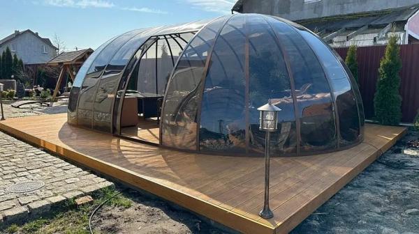 Красивые навесы: обзор популярных дизайнов и материалов Красивые навесы: обзор популярных дизайнов и материалов