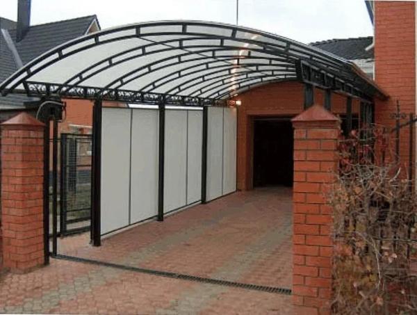 Красивые навесы: обзор популярных дизайнов и материалов Красивые навесы: обзор популярных дизайнов и материалов