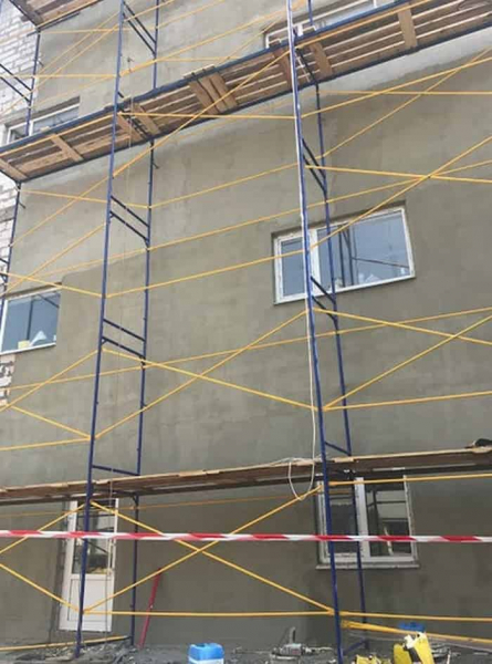 Как рассчитать площадь строительных лесов Как рассчитать площадь строительных лесов