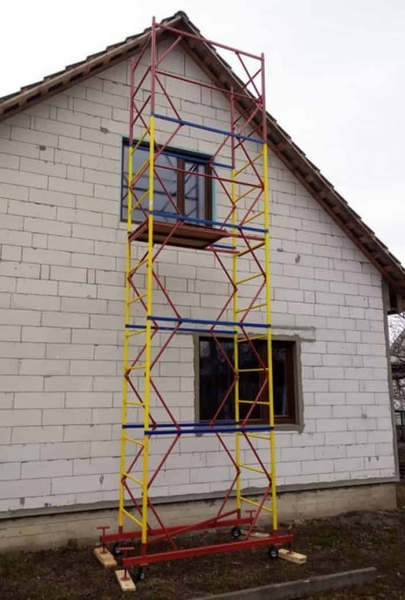 Как рассчитать площадь строительных лесов Как рассчитать площадь строительных лесов