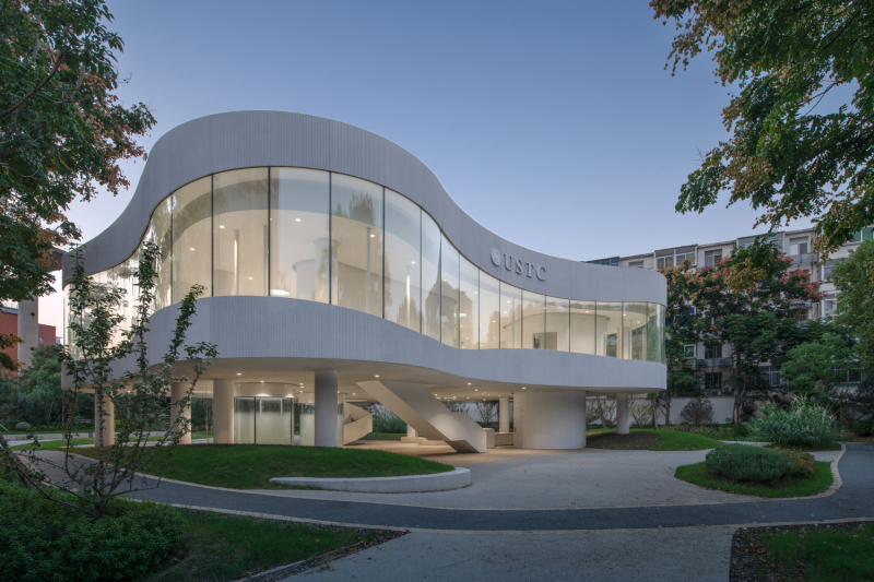 Учебный центр в Центральном кампусе USTC в городе Хэфэй, Китай