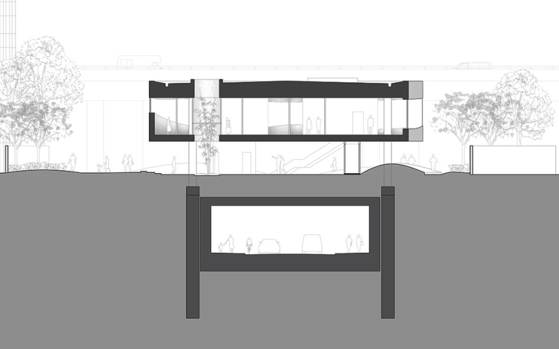 Учебный центр в Центральном кампусе USTC в городе Хэфэй, Китай