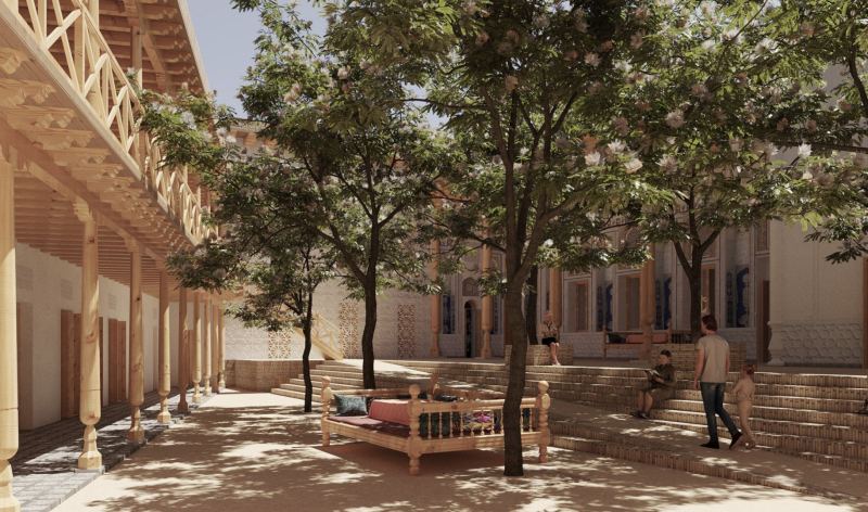 Лина Готме проектирует музей в Бухаре