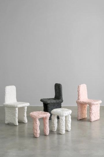 Макс Лэмб сделал мебель из керамики в коллаборации с 1882 Ltd