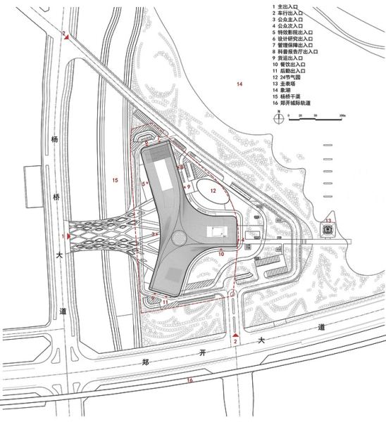 Новый музей науки и техники провинции Хэнань, Китай