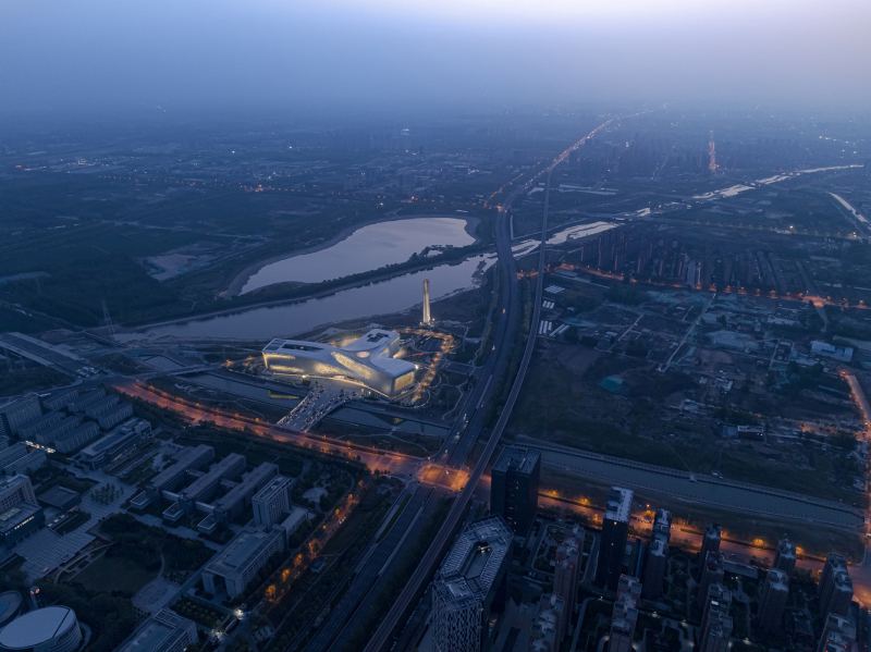 Новый музей науки и техники провинции Хэнань, Китай