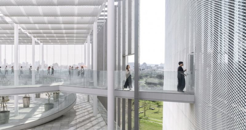 Студия SANAA построила музей-библиотеку на Тайване