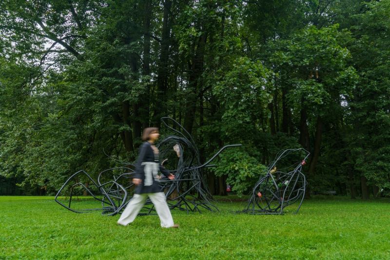 В «Царицыно» появился арт-объект на стыке искусства и науки