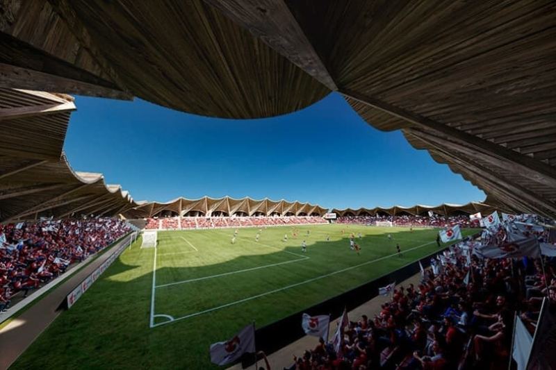 В префектуре Фукусима построят стадион из дерева