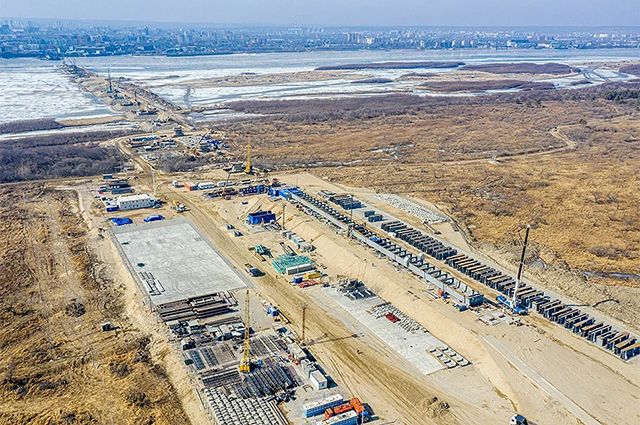  Второй мост через Зею в Благовещенске.