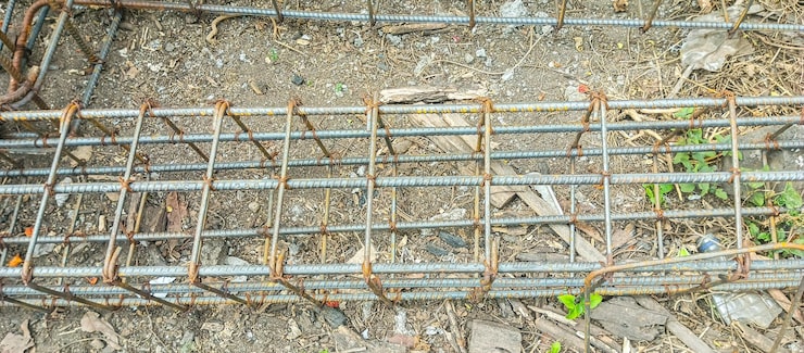 Укладка арматуры для ленточного фундамента схема вязания